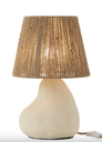 Lampe en Jute & Pierre