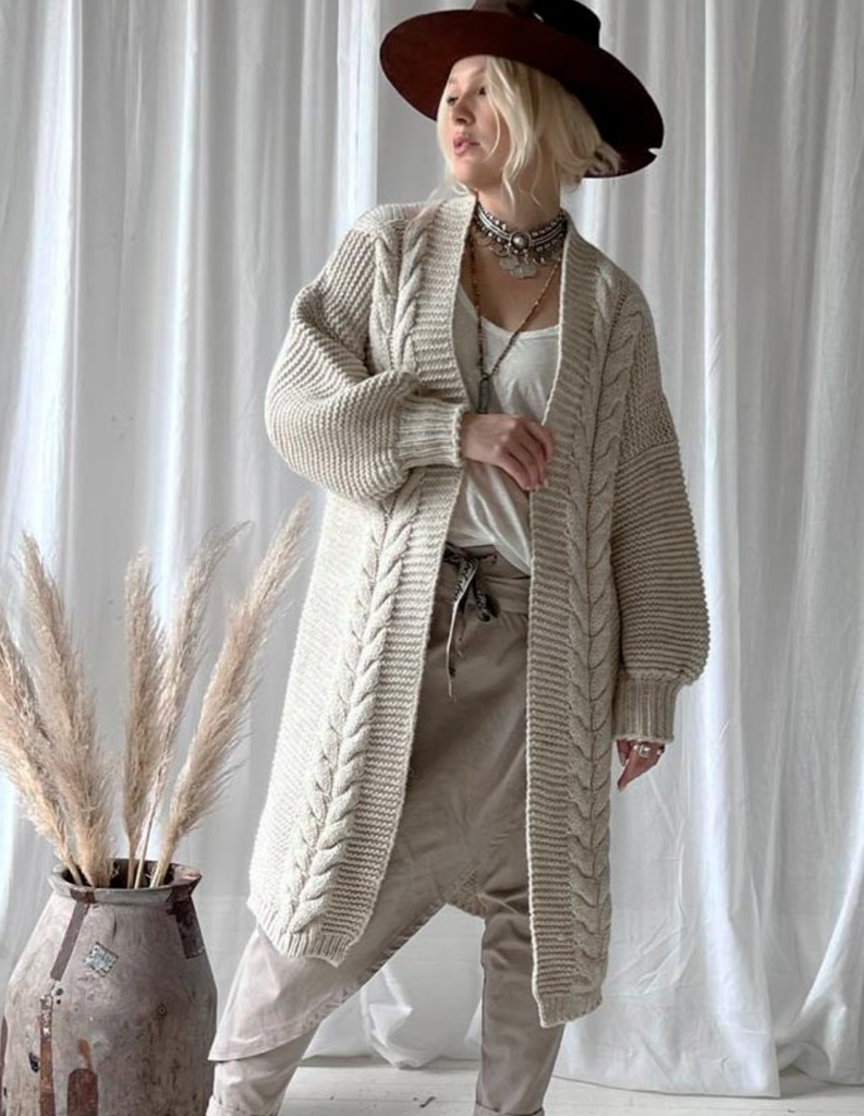 BYPIAS - Cardigan Hera (beige)