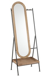 Miroir avec Porte-Manteau